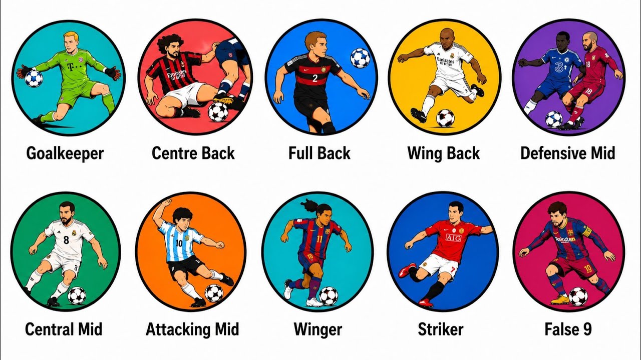 Every Football Position Explained in 7 Minutes!