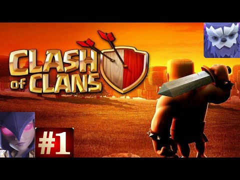 Th 12|Yeti-yarasa cadı saldırısı bölüm #1 Clash of Clans