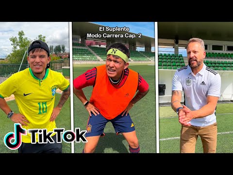 El Suplente Modo Carrera (Parte 2) *LOS MEJORES TIKTOK  DE FUTBOL* 😂🚀 Paul Ferrer #Short