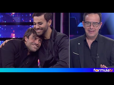 Así fue el reencuentro de Manu Guix, Agoney y Àngel Llàcer en 'Tu cara me suena 9', tras coincidir e
