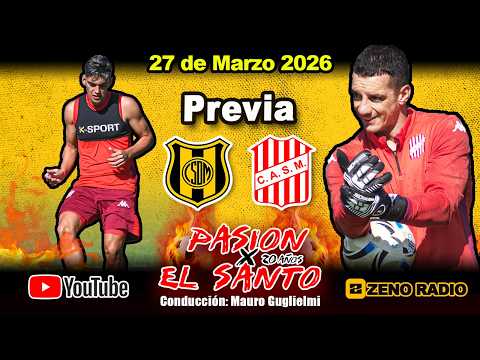 Pasion por el Santo en VIVO - 27 de Marzo 2026