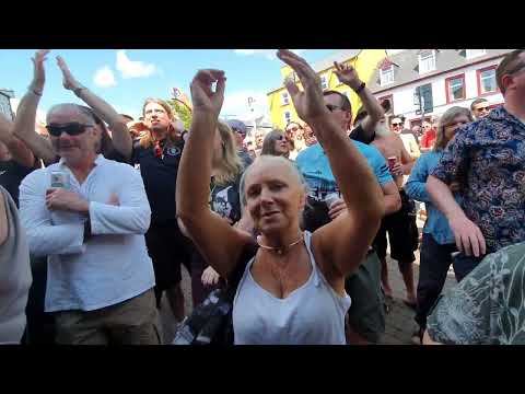 Pat McManus, at the Rory Gallagher festival Ballyshannon June 2023