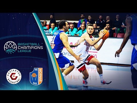 Gaziantep v Mornar Bar - Full Game - Basketball Champions League 2019-20