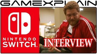 Interview w/ Switch Reveal Actor - Behind the Scenes Details (He Held the Nintendo Switch!)