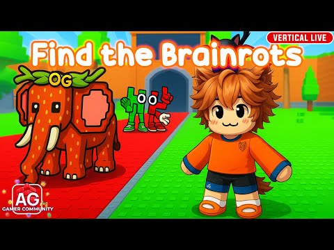 PRICIL KASIH TAU LOKASI BRAINROT Di Find The Brainrot Roblox Multiplayer  #aggc  #liveroblox