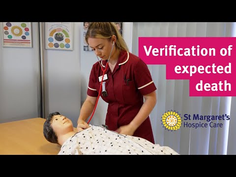 Verification of expected death - Training Video