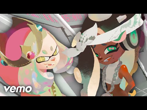 ♪ Acid Hues ♫ Caitlin Koi Lyric Video - Splatoon 2