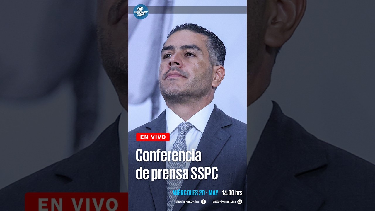 Conferencia de prensa del Secretario de Seguridad y Protección Ciudadana, Omar García Harfuch