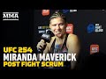 UFC 254: Miranda Maverick Wants To Earn PhD, Fight Shevchenko, Win UFC Title Within Two Years