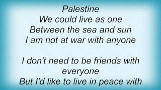 Luka Bloom - I Am Not At War With Anyone Lyrics