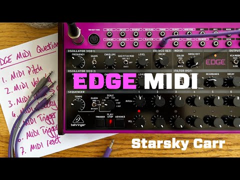 Behringer EDGE MIDI  Questions Answered