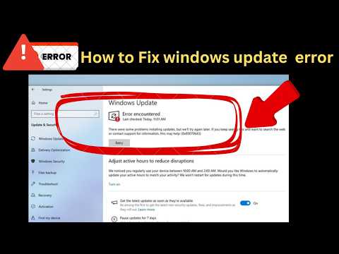 2024 FIX Fix All Windows Update Problems On Windows 11 and 10 Windows Update Not Working