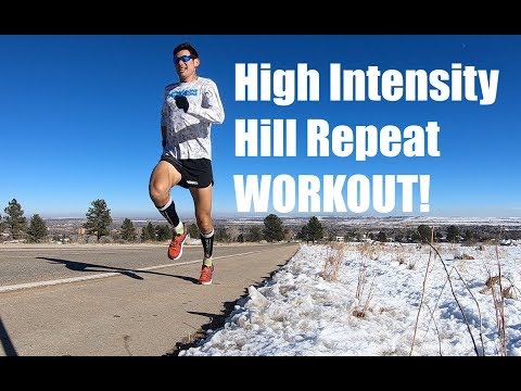 High Intensity Hill Repeat Speed Workout! Sage Running Marathon-Ultra Training VOG