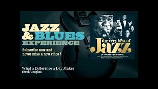 Sarah Vaughan - What a Difference a Day Makes