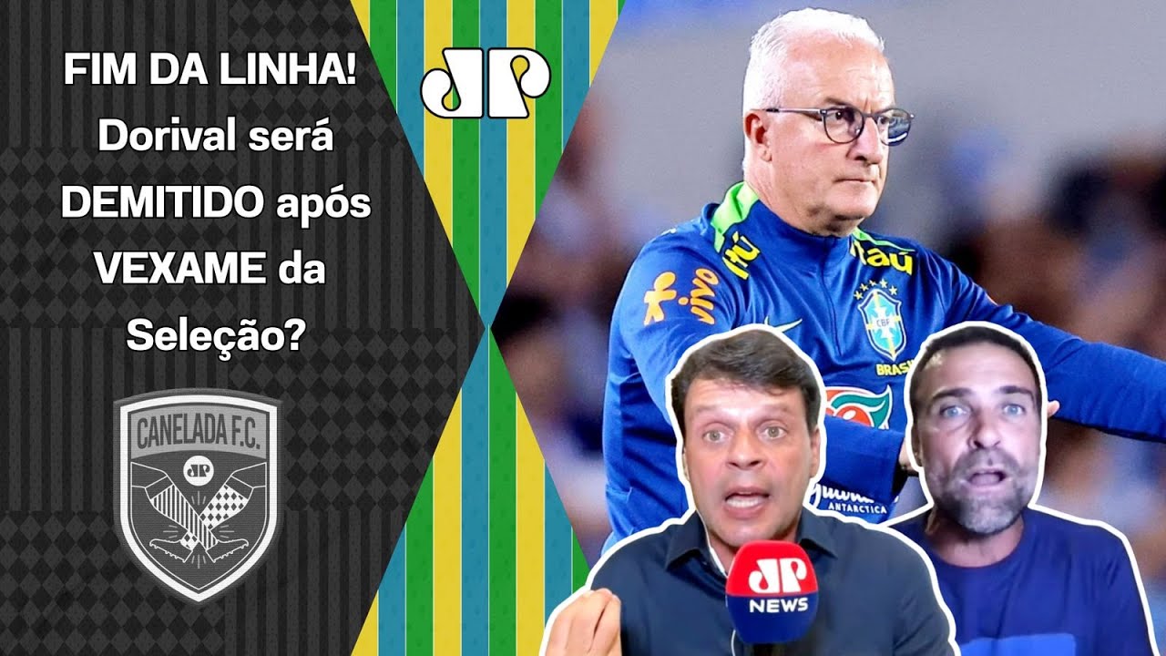 "CHEGA DE DORIVAL JÚNIOR NA SELEÇÃO!!! Ele vai ser DEMITIDO e..." VEXAME do Brasil contra Argentina!