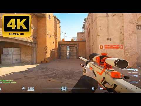 Counter Strike 2 -  Dust 2 - Full Gameplay