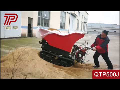 500kg lifting dumper hydraulic loader for height construction works