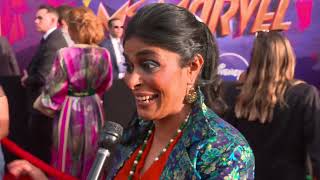 Nimra Bucha Interview 'Ms. Marvel' Red Carpet video