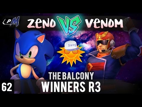 PM @ the Balcony 62 - Winners R3 ft. R3|Venom (Captain Falcon) & Zenokids (Sonic)
