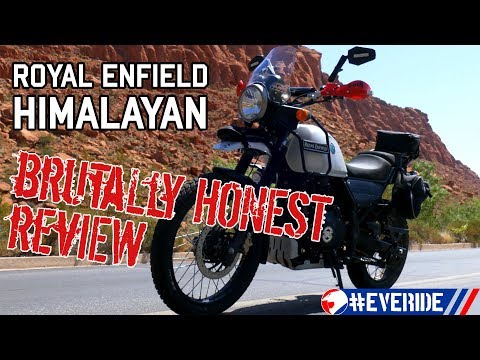 Royal Enfield Himalayan BRUTALLY HONEST REVIEW: A McDouble of a Motorcycle! #everide