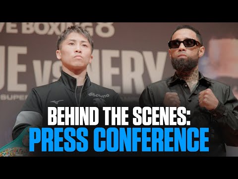 Behind the Scenes of the Inoue vs Nery Press Conference | Undisputed Fight Monday Morning on ESPN+