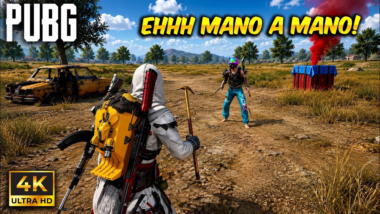 PUBG PC: 1vs1 FINAL INESPERADO a MELEE contra COREANO… 😳 | SALGO VOLANDO del MAPA SERVIDOR ASIATICO