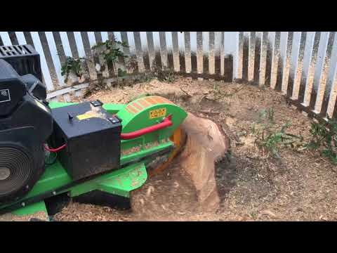 Laski F 460 Stubbenfräse im Einsatz