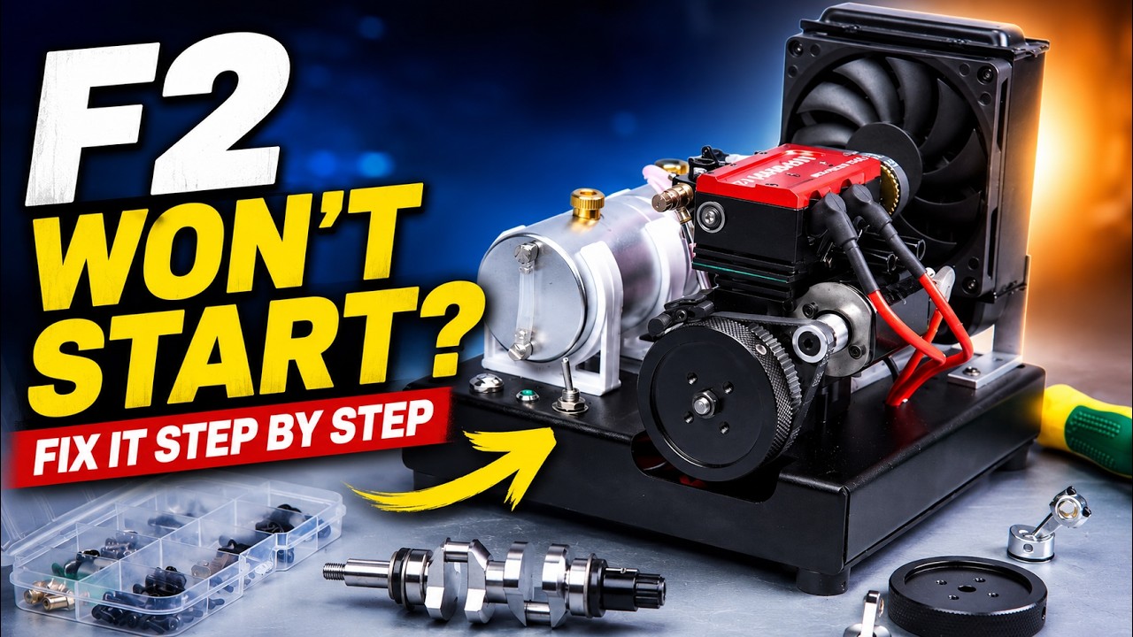 VAMRION F2 7.5cc Engine Won’t Start? Step-by-Step Starting & Carburetor Setup