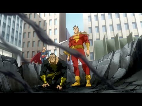 Superman and Shazam vs Black Adam Part 6 |Captain Marvel|
