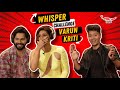 Varun Dhawan Kriti Sanon Play WHISPER CHALLENGE Bhediya Gaurav