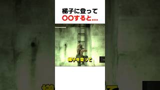 梯子に登って〇〇すると... #mgs3 #メタルギアソリッド