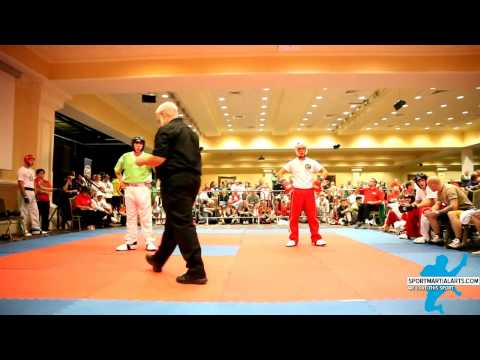 WKC Worlds 2014   Men's Point Sparring Team   Team ENG v Team IRL