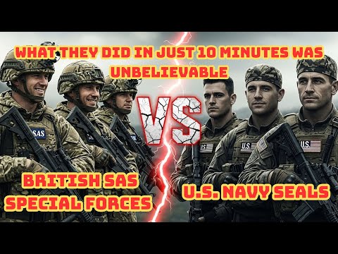 British SAS Special Forces VS U.S. Navy SEALs - What They Did in Just 10 Minutes Was Unbelievable