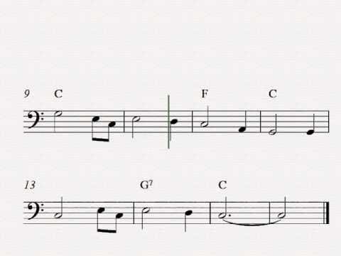 Amazing Grace - Free easy cello sheet music