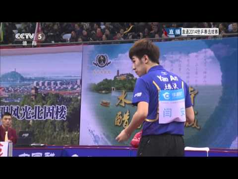 2014 China Trials for WTTTC: WANG Hao - YAN An [HD] [Full Match/Chinese]