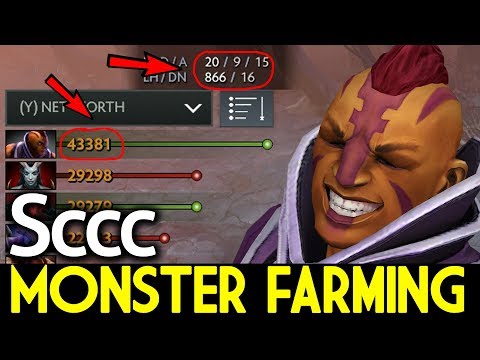 Sccc Dota 2 [Anti Mage] Monster Farming 43k Networth