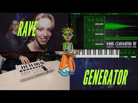 RAVE GENERATOR 3 | VST for 90s Rave Music (Presets Demo)