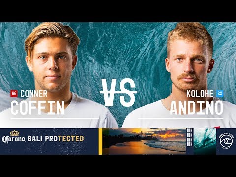 Conner Coffin vs. Kolohe Andino - Round of 16, Heat 4 - Corona Bali Protected 2019