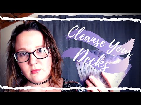 YouTube Video Thumbnail for Video: How to Cleanse a Tarot Deck