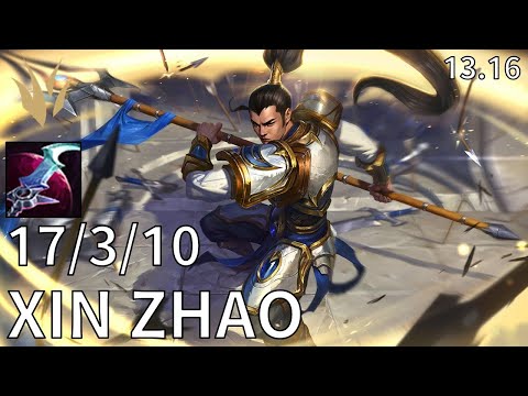 Xin Zhao Jungle vs Shaco - EUW Master | Patch 13.16