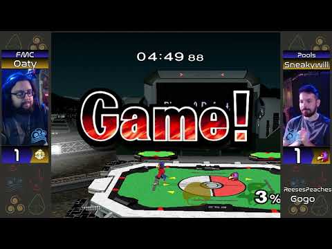 Florida Melee Circuit Season 2 Finals - Sneakywill (Falco) Vs Oaty (Peach) - Division 1