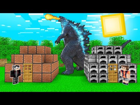GODZİLLA VS EV! 🦖 - Minecraft
