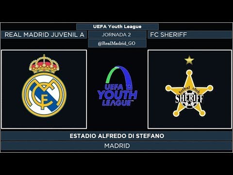 Jornada 02 Temporada 21/22 Real Madrid vs FC Sheriff (UEFA Youth League)