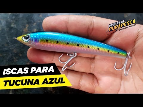 Iscas para Tucuna Azul