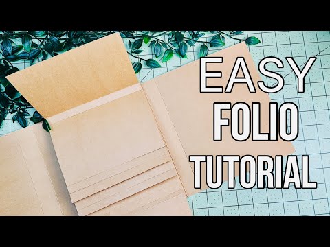 EASY FOLIO TUTORIAL | Blank Base start to finish!! 