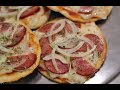 MINI PIZZA DE FRIGIDEIRA SUPER FÁCIL DE FAZER