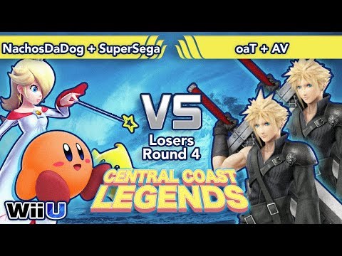 CenCoast Legends - NachosDaDog & SuperSega Vs. oaT & AV - Doubles - Smash Wii U