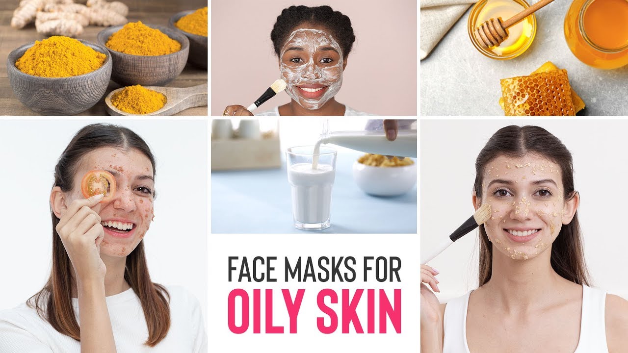 DIY Face Masks For Oily Skin | Home Remedies For Glowing Skin