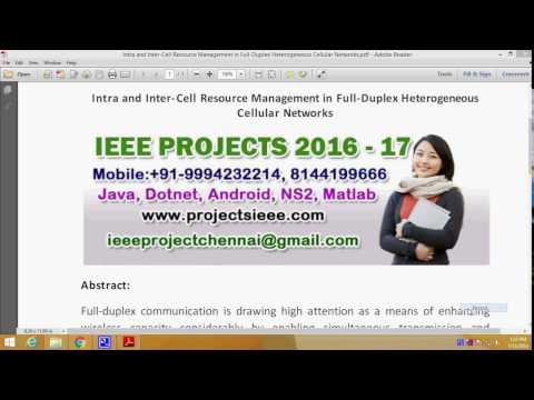 Intra and Inter Cell Resource Management in Full Duplex Heterogeneous Cellular Networks