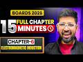 Electromagnetic Induction Chapter 6 Chapter 6 Class 12 Physics Oneshot Revision Abhishek Sahu Sir